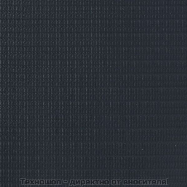 Лента за покриване на огради, PVC, 35x0,19 м, тъмносив мат