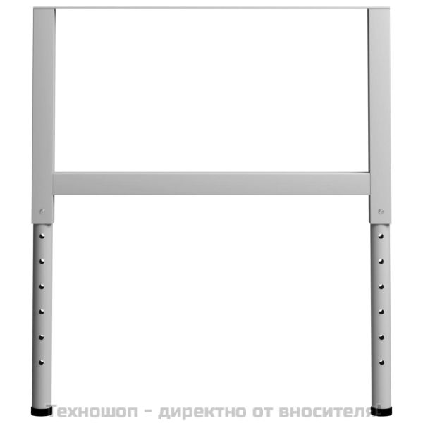 Подвижни рамки за работна маса 2 бр метал 85x(69-95,5) см сиви