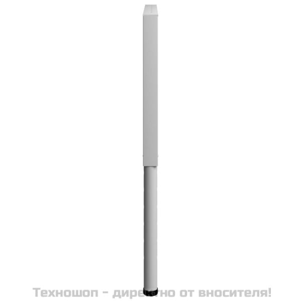 Подвижни рамки за работна маса 2 бр метал 85x(69-95,5) см сиви