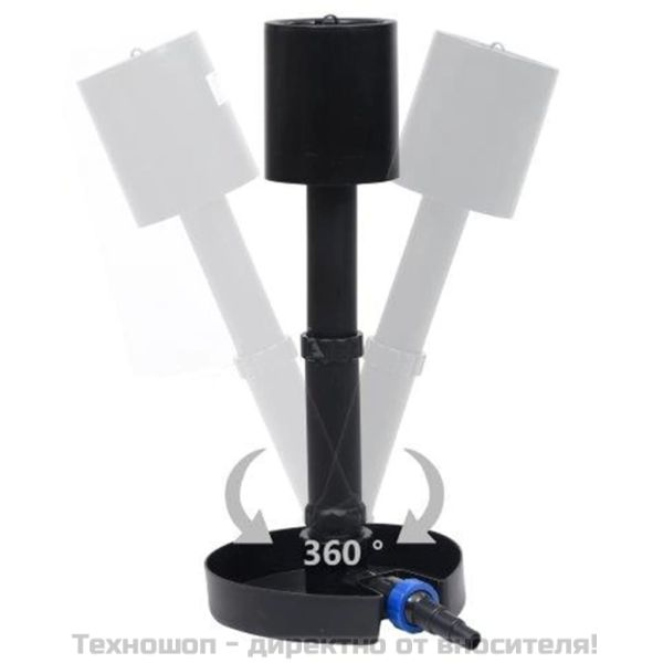 Стоящ на водната повърхност скимер за езеро