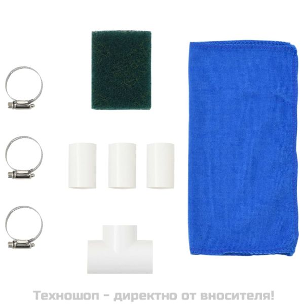 Фонтан за басейн, 50x30x60 см, неръждаема стомана 304