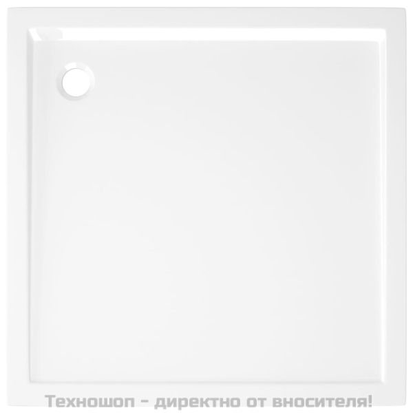 Квадратно ABS душ корито, 90x90 см