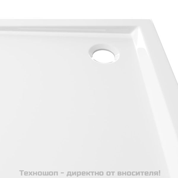 Квадратно ABS душ корито, 90x90 см