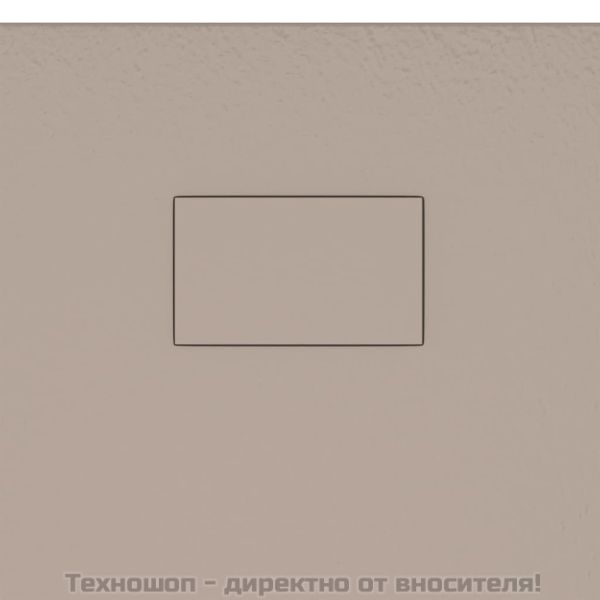 Душ корито, SMC, кафяво, 90x80 см