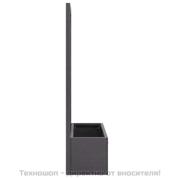 Плантер с пергола, 65x30x135 см, WPC