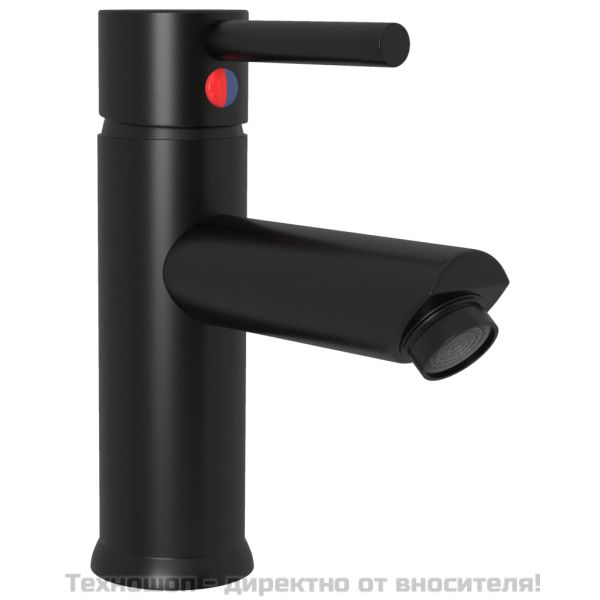 Смесител за баня, черен, 130x176 мм