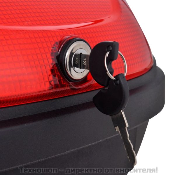 Багажник за мотоциклет за 2 каски, 72 литра