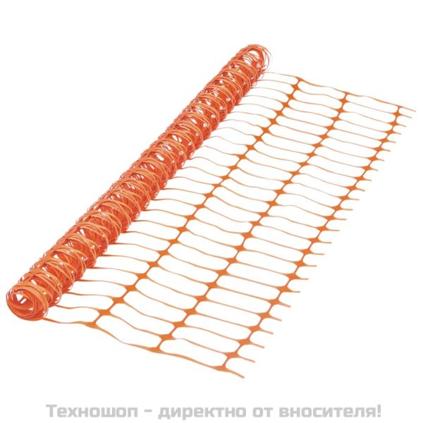 Сигнално маркировъчна мрежа, 30 м, оранжева