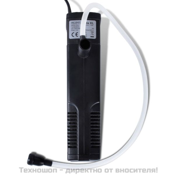 Филтрираща помпа за аквариум с активен въглен, 600 л / ч