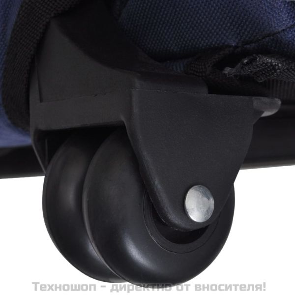 Количка за домашни любимци, синя, мултифункционална