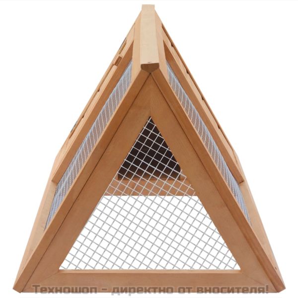 Дървена клетка за зайци и други малки животни