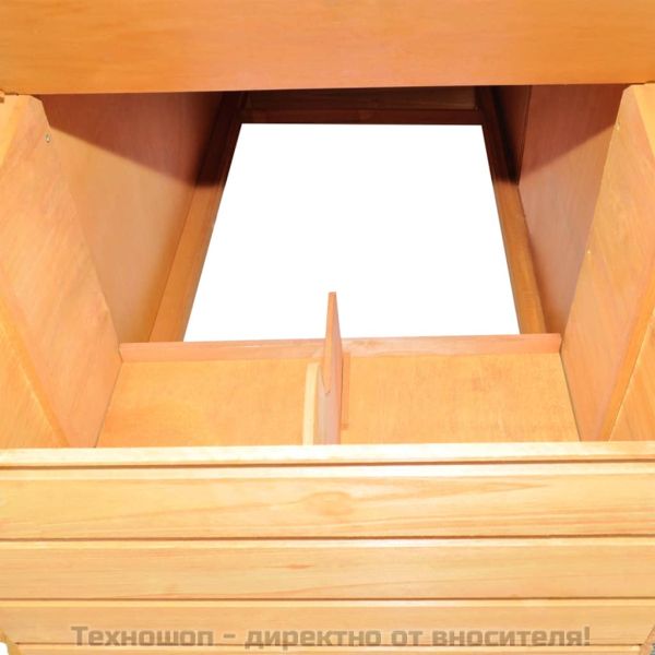 Птичарник/кокошарник, дърво, 295x163x170 см