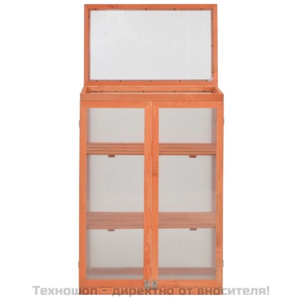 Оранжерия, дърво, 75x47x109 см