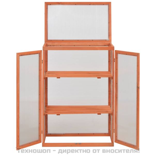 Оранжерия, дърво, 75x47x109 см