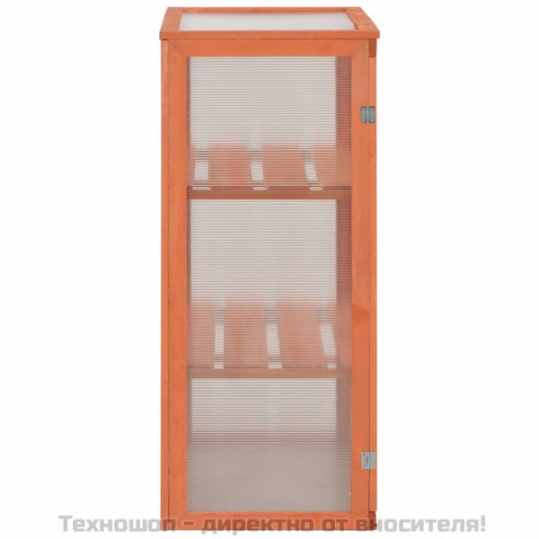 Оранжерия, дърво, 75x47x109 см