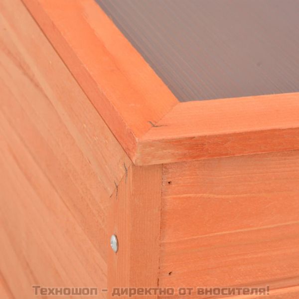 Оранжерия, дърво, 100x50x34 см