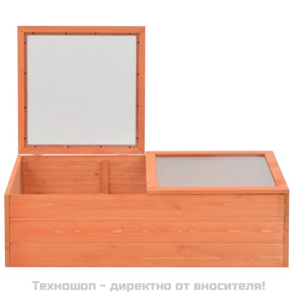 Оранжерия, дърво, 100x50x34 см