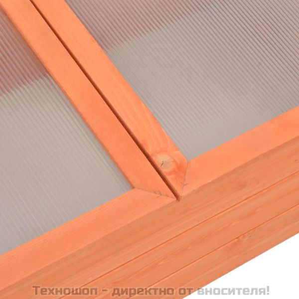 Оранжерия, дърво, 100x50x34 см