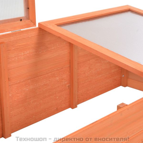 Оранжерия, дърво, 100x50x34 см