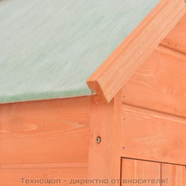 Градински шкаф за съхранение, 71x60x213 см, дърво