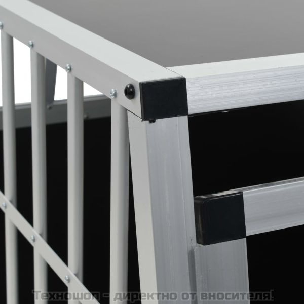 Кучешка клетка с една врата, 65x91x69,5 см