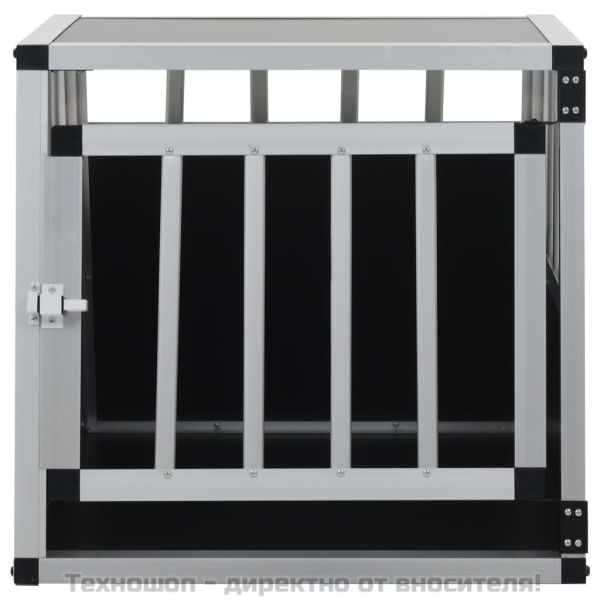 Кучешка клетка с една врата, 54x69x50 см