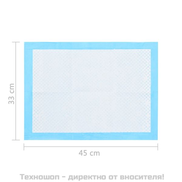 Подложки за обучаване на домашни любимци 100 бр 45х33 см плат