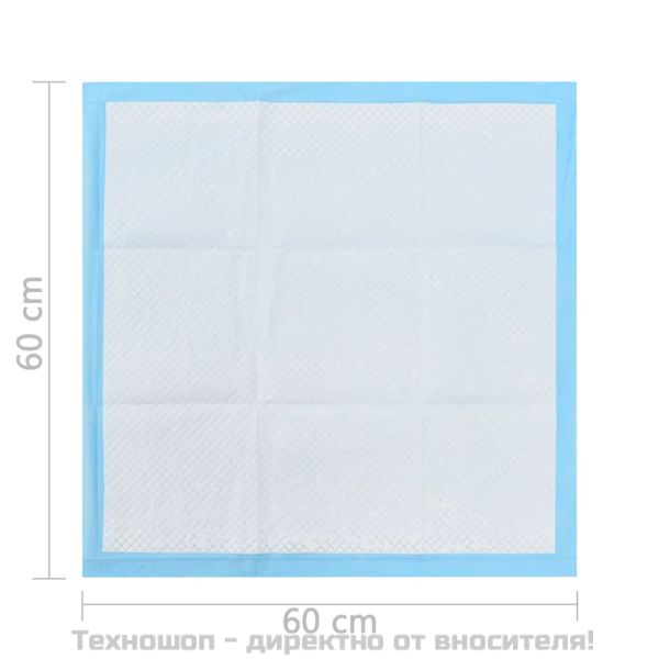 Подложки за обучаване на домашни любимци 100 бр 60х60 см плат