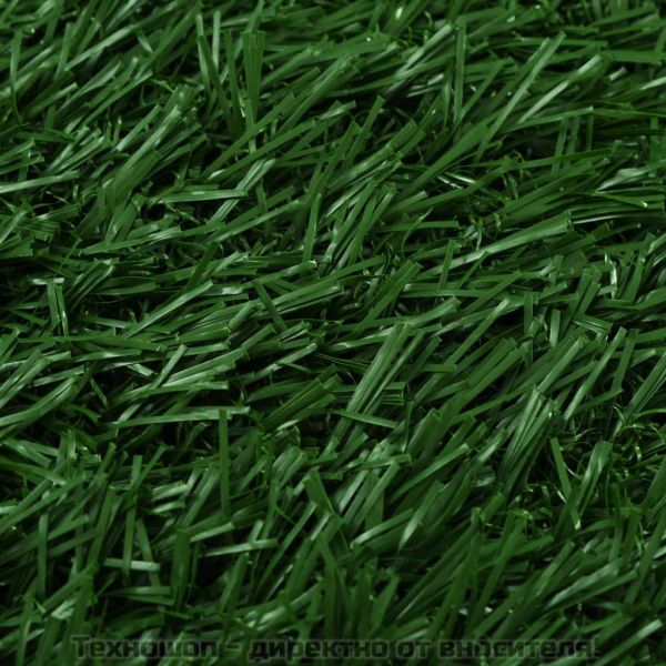 Кучешка тоалетна с тава и изкуствена трева, зелена, 63x50x7 см