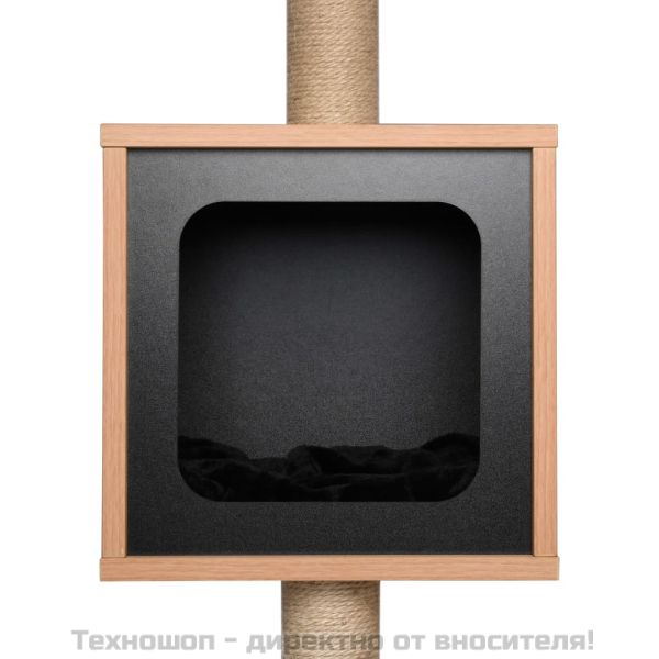 Котешко дърво със сизалени стълбове, подложка, 123 см