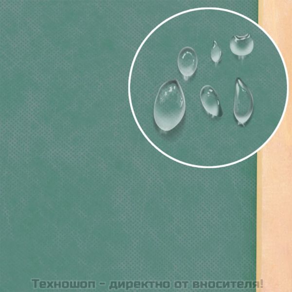 Птичарник с места за гнездене, мока, 190x72x102 см, масивен чам