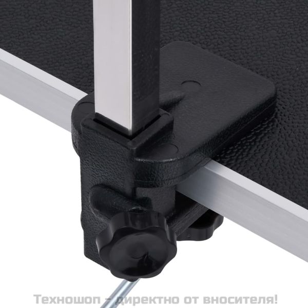 Регулируема маса за груминг на кучета с 2 каишки и кошница