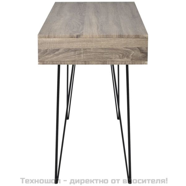 Бюро с 2 отделения, сиво