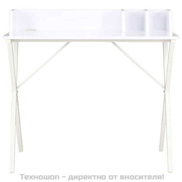 Бюро, бяло, 80x50x84 см