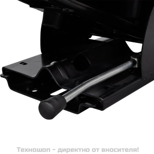 Седалка за трактор с окачване, черна