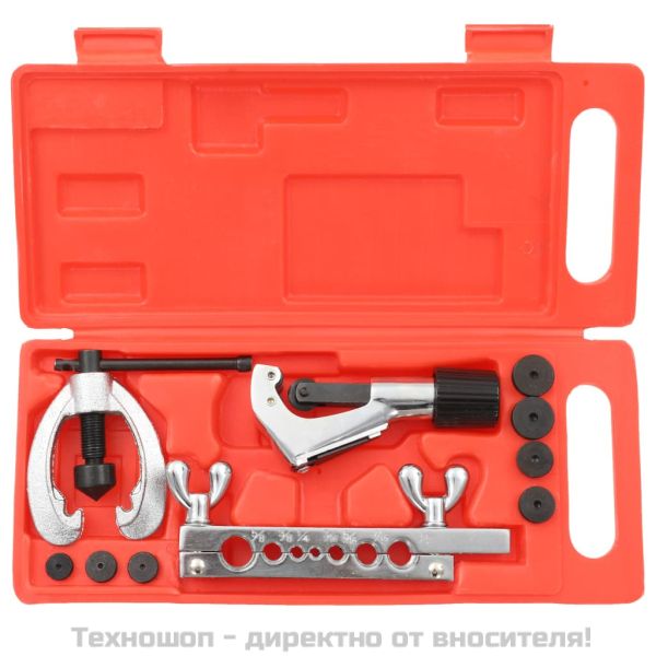 Комплект инструменти за валцоване, рязане и огъване на тръби