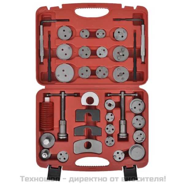Комплект инструменти за спирачни бутала, 35 части