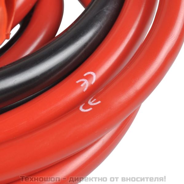 Кабели за подаване на ток към изтощен акумулатор 500 A, 2 броя