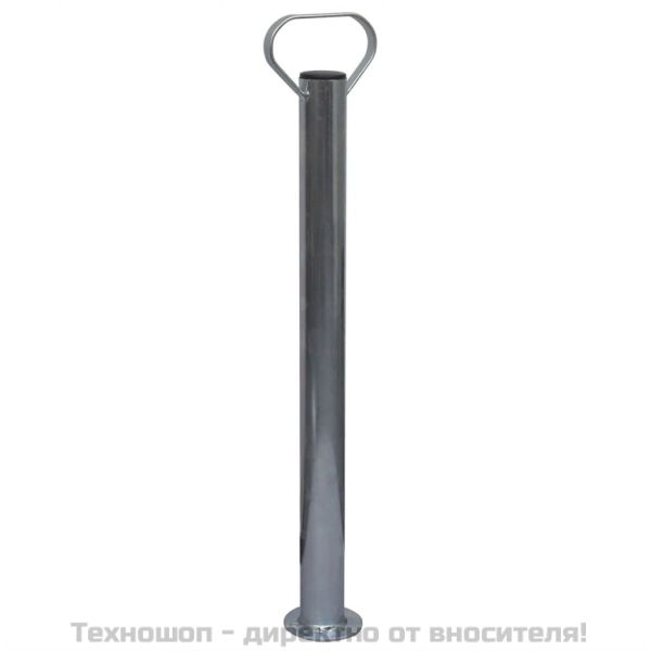 Опорно колело с три скоби и две носещи тръби с диаметър 48 мм