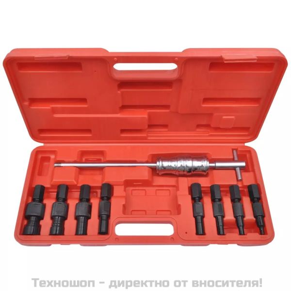 Комплект за вадене на лагери в глухи отвори, 9 броя инструменти