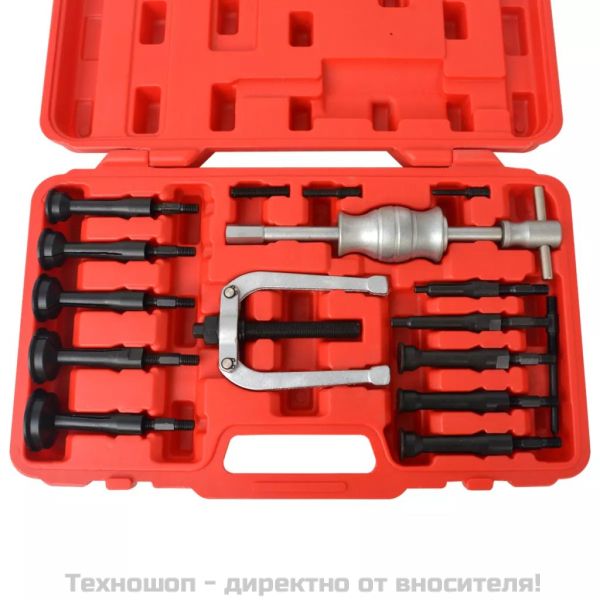 Комплект за монтаж и демонтаж на лагери, 16 части
