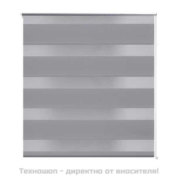 Щора "Зебра" 40 х 100 см, сива