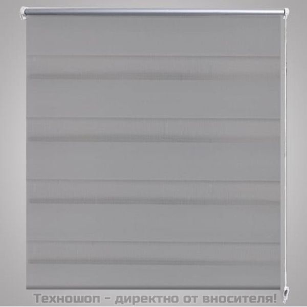 Щора "Зебра" 40 х 100 см, сива