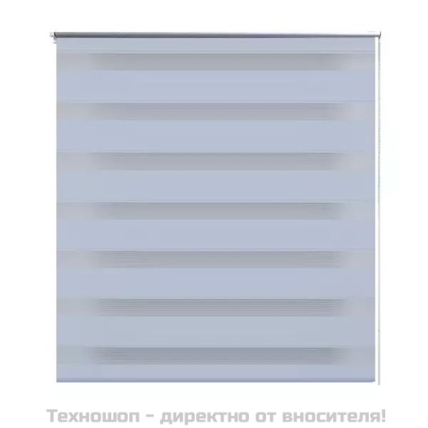 Щора "Зебра" 60 х 120 см, бяла