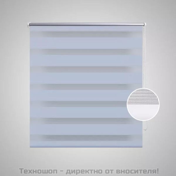 Щора "Зебра" 60 х 120 см, бяла