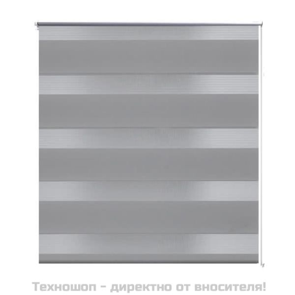 Щора "Зебра" 80 х 150 см, цвят сив