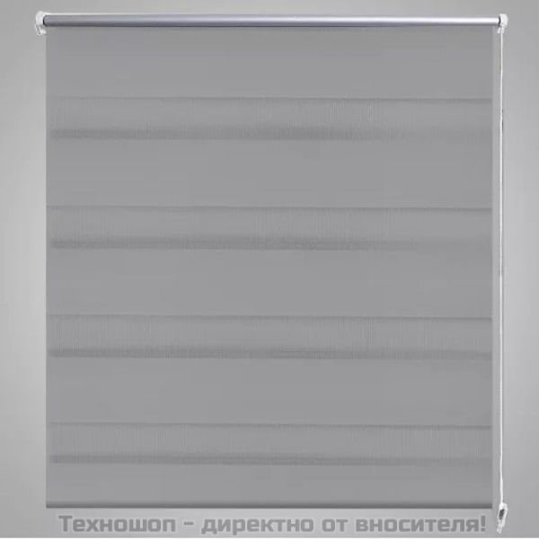 Щора "Зебра" 80 х 150 см, цвят сив