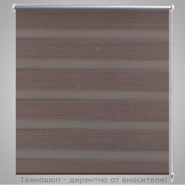 Щора "Зебра" 80 х 150 см, цвят кафе