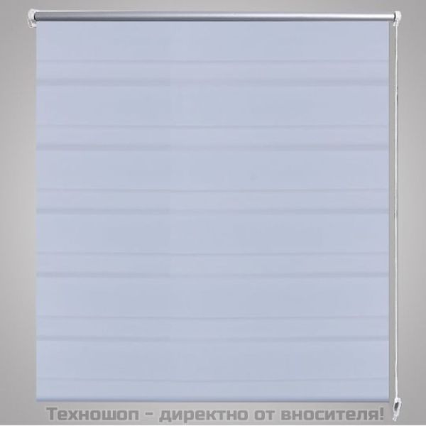 Щора "Зебра" 140 х 175 см, цвят бял