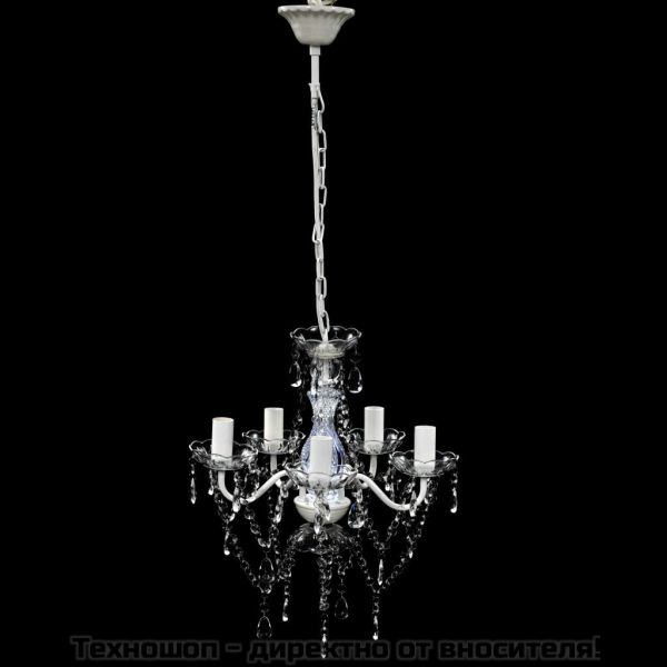 Полилей, 5 крушки, прозрачен